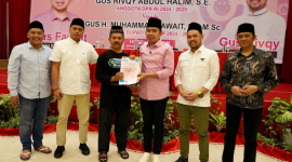 Deklarasi Relawan Gotong Royong (GR) untuk pemenangan Gus Fawaid pada Pilkada Jember - Foto Istimewa (Sam Ridwan/Frensia.id)