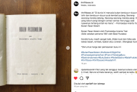 Cetakan pertama buku 'Bukan Pasar Malam' karya Pramoedya Ananta Toer - Instagram/Thriftboox.id
