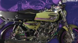 Gambar Mencengangkan! Modifikasi GL 100: Ternyata The Best of Show Professional (sumber: Frensia/Grafis)