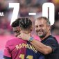 Gambar Menggila! Barcelona Pesta Gol, Hansi Flick Mulai Torehkan Sejarah Baru (sumber frensia Imam)