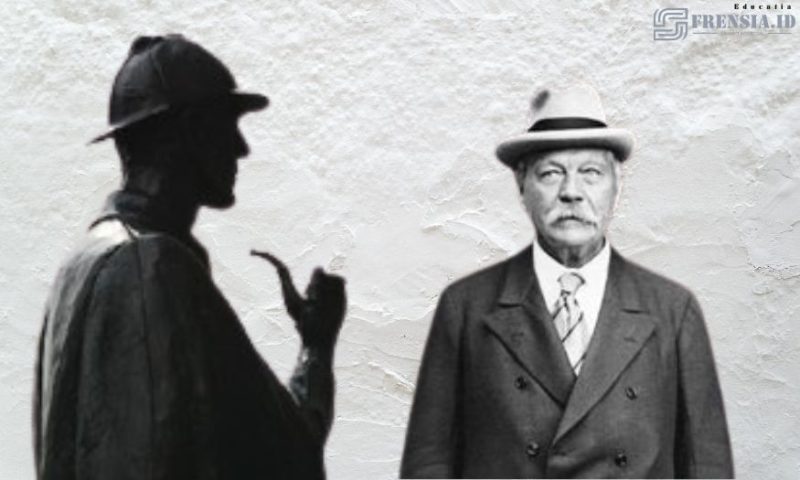 Gambar Sir Arthur Conan Doyle, Penulis Novel Shelock Holmes Terbukti Angkat Fakta Jadi Fiksi