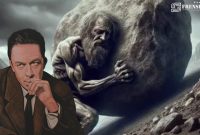 Gambar Sosok Sisyphus, Dianggap Albert Camus Pejuang Yang Sia-sia (Ilustrasi/Frensia)