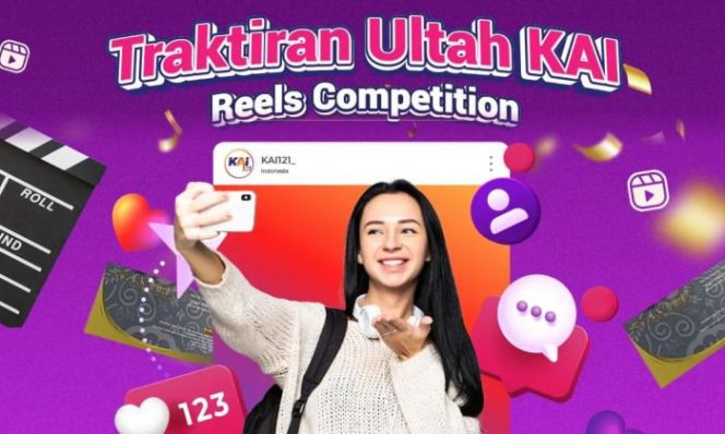 Gambar KAI Sediakan Uang Saku Puluhan Juta dan Voucher Naik Kereta Api Mewah (Sumber: Instagram @kai121_)