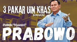 Gambar 3 Pakar UIN KHAS Bongkar Politik “Nyantri” Prabowo (Sumber: Grafis/Frensia)