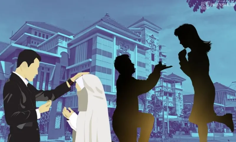 Gambar Akademisi UIN KHAS Teliti Maraknya Nikah Sirri Di Kampusnya (Sumber: Canva/Frensia)