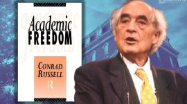 Buku Buku Conrad Russell, Academic Freedom, Dianggap Ide Tradisional (Sumber: Grafis/Frensia)
