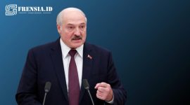 Ilustrasi gambar Presiden Belarusia Aleksandr Lukashenko sumber edit by Frensia 