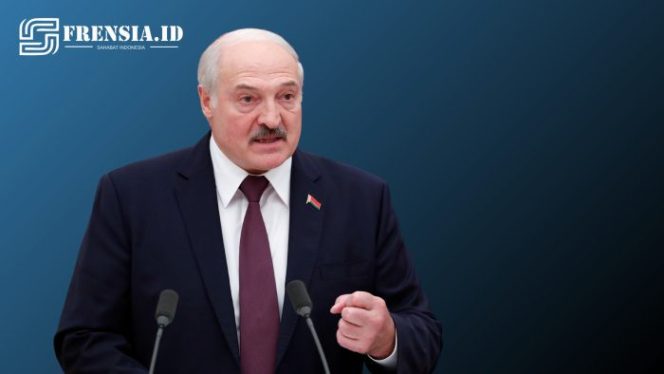 Ilustrasi gambar Presiden Belarusia Aleksandr Lukashenko sumber edit by Frensia 