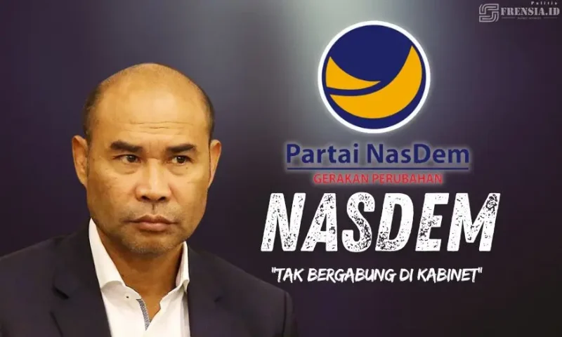 Gambar Jangan Tanya Lagi! Mesti Mendukung, Nasdem Memilih Tak Masuk Kabinet Prabowo-Gibran (Sumber: Mashur Imam/Frensia)