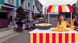 Gambar Perempuan Pedagang Kaki Lima Depan UIN KHAS Diteliti, Punya Peran Ganda (Sumber: Grafis/Frensia)