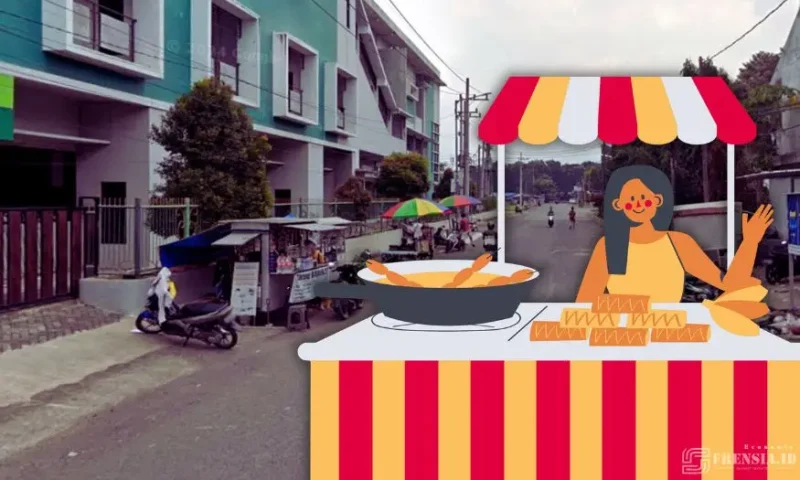 Gambar Perempuan Pedagang Kaki Lima Depan UIN KHAS Diteliti, Punya Peran Ganda (Sumber: Grafis/Frensia)