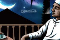 Gambar Santri Susah Tidur: Merokok, Stress Belajar, atau Kurang Gizi? (Sumber: AI/Frensia)