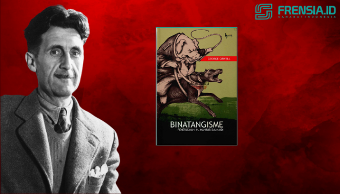 animal farm karya george orwell (Ilustrasi/Arif)