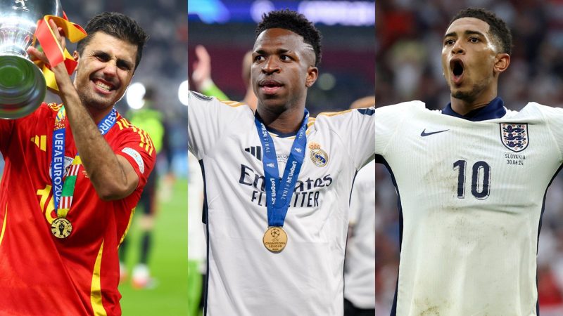 Rodri Pemenang Ballon d'Or 2024, Ungguli Vinicius Jr dan Jude Bellingham (Sumber foto: goal.com)