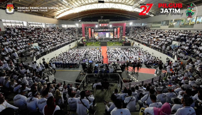 KPU Jawa Timur Menggelar Konsolidasi Wilayah (foto instagram KPU Jatim) 