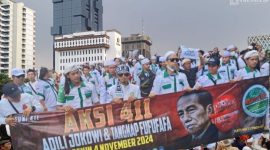 Gambar 5 Hal Aksi 411, Salah Satunya Ganyang Fufafa (Sumber: Grafis/Frensia)