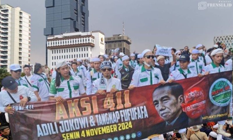 Gambar 5 Hal Aksi 411, Salah Satunya Ganyang Fufafa (Sumber: Grafis/Frensia)
