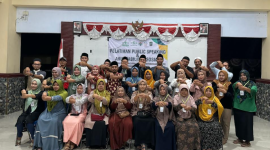 Masyarakat Desa Denok ikuti program pemberdayaan oleh Lakpesdam PCNU Lumajang.