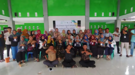 Masyarakat Desa Kertowono, Kecamatan Gucialit ikuti program pemberdayaan oleh Lakpesdam PCNU Lumajang.