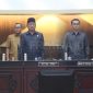 Pemerintah Daerah bersama Pimpinan DPRD Jember saat Rapat Paripurna (Sumber: Istimewa)
