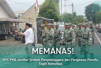Memanas, DPC PKB Jember Grebek Penyelenggara dan Pengawas Pemilu, Tagih Netralitas (Sumber: Istimewa)