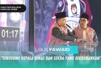 Gus Fawait Singgung Soal Sekda dan Kepala Dinas yang Dikorbankan (Sumber: KPU/Grafis)