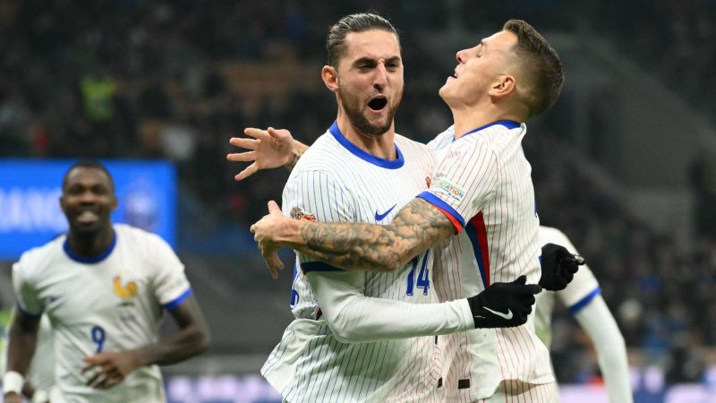Italia vs Prancis: Adrien Rabiot Dinobatkan sebagai Man of the Match (Sumber foto: goal.com)