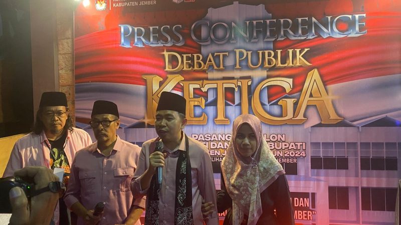 Pesan Pamungkas Gus Fawait pada Debat Terakhir, dari Kata Maaf hingga Anak Petani (Sumber foto: Sigit Crew Frensia.Id)
