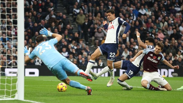 Sempat Tertinggal, Tottenham Hotspur Berhasil Comeback dari Aston Villa (Sumber foto: m.goriau.com)
