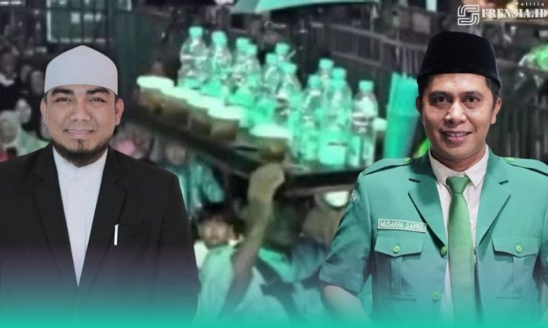 Gambar Dua Tokoh Berikan Umrah Gratis untuk Sunhaji, Penjual Es Teh Korban Candaan Gus Miftah (Sumber: Grafis/Frensia)
