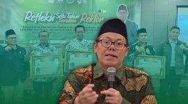 Gambar Refleksi Satu Tahun Bersama Rektor: UIN KHAS Jember Berikan Apresiasi Fakultas Dengan Kinerja Terbaik (Sumber: Istimewa/ Faiq Al Himam Grafis)
