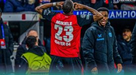Gambar Dramatis! Gol Menit Akhir Mukiele Bawa Leverkusen Tumbangkan Inter 1-0 (Sumber: Grafis/Istimewa)