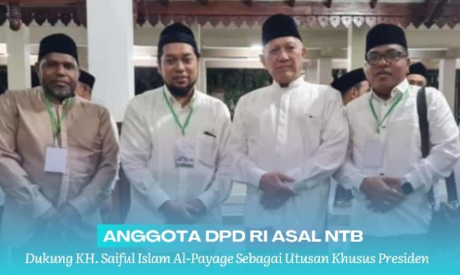 Gambar dari kiri (KH. Saiful Islam Al-Payage, KHR. Azaim Ibrahimy, Ketua PWNU Jatim, dan Ketua PWNU NTT) sumber istimewa Muhammad Riyadi