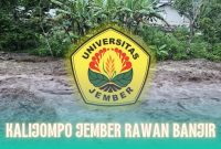 Gambar Kalijompo Jember Rawan Banjir, Tahun 2022 Pernah Diteliti Akademisi FISIP UNEJ, Ada Kelemahan Deteksi Dini Bencana (Sumber: Grafis/Frensia)