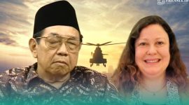 Gambar Karena Gus Dur, Peneliti Inggris Sebut Demokrasi Indonesia Bangkit, Tapi Militerisme Belum Terkalahkan (Sumber: Frensia Grafis)
