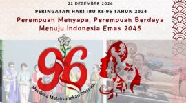 Gambar Peringatan Hari Ibu ke-96 Tahun 2024 Kemenpppa (Sumber: Tangkapan Layar Instagram @kemenpppa)