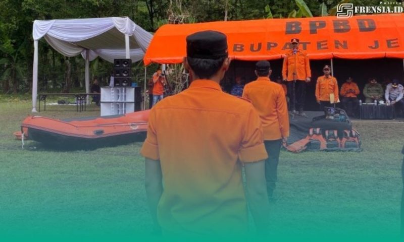 Siaga Bencana Hidrometeorologi, Kota Jember Gelar Apel dan Simulasi Klaster Penanggulangan Bencana (Sumber foto: Sigit/Frensia.Id)