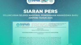 Gambar Siaran Pers Seleksi Nasional Penerimaan Mahasiswa Baru (SNPMB) Tahun 2024 (Sumber: Instagram @snpmb_id)