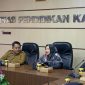Sidak Dispendik, Komisi D DPRD Jember Pertanyakan Soal Guru Tanpa Gaji selama 10 Bulan (Sumber foto: Sigit/Frensia.Id)