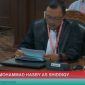 Gambar 3 Desa Dituding Bermasalah, Dirinci Kuasa Hukum Paslon 02 Pilbup Bondowoso  (Sumber: Tangkapan Layar Sidang MK)