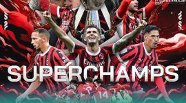 Gambar AC Milan Tumbangkan Inter, Raih Piala Supercopa Kedelapan  (Sumber: Akun Resmi AC Milan)
