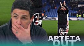Gambar Arteta Out, Kekesalan Penggemar Arsenal Banjiri Medsos (Sumber: Frensia Grafis)