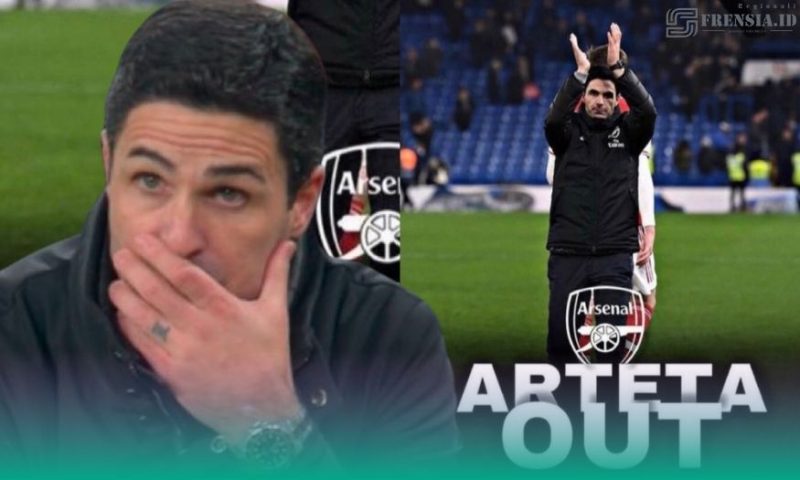 Gambar Arteta Out, Kekesalan Penggemar Arsenal Banjiri Medsos (Sumber: Frensia Grafis)