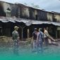 Gambar Gudang Tungku Pengasapan Karet di Tanggul Jember Terbakar, Kerugian Ditaksir Puluhan Juta (Sumber: Istimewa)