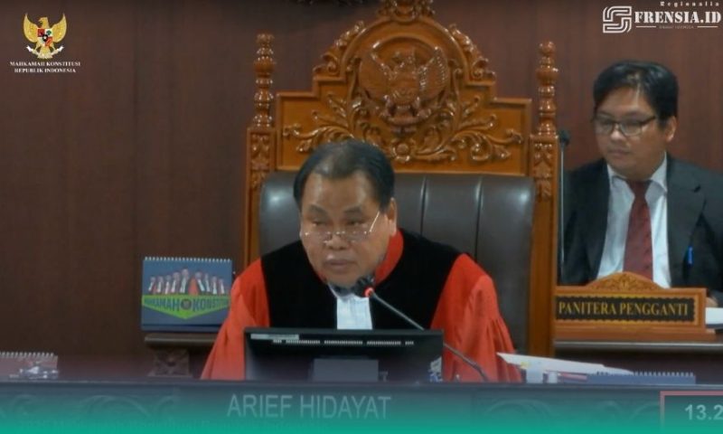 Gambar Gugatan Paslon 02 Pilbup Bondowoso Tak Memenuhi Ambang Batas, Namun Diduga Pelanggaran TSM (Sumber: Tangkapan Layar Sidang MK)