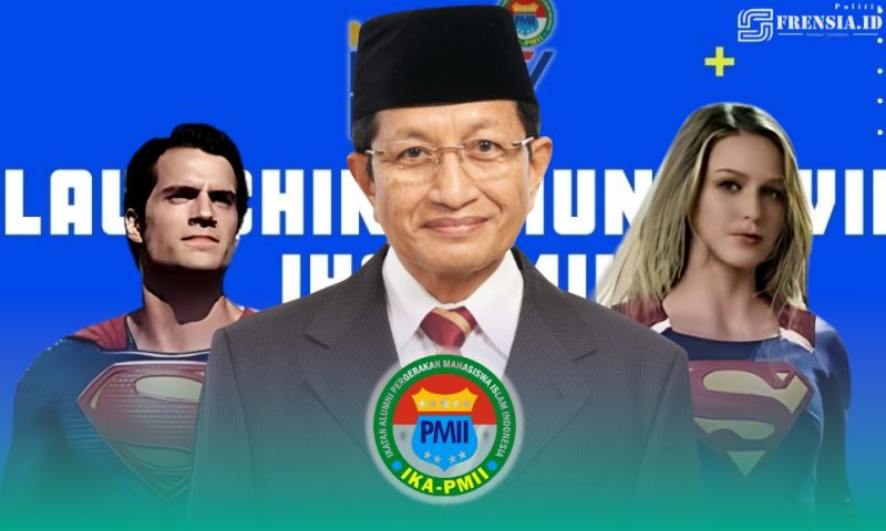 Gambar Jadi Supertim! Bukan Superman Dan Superwomen, Harapan Menteri Agama RI pada IKA-PMII (sumber: Grafis Frensia)