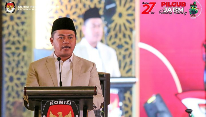 Aang Khunaifi Ketua KPU Jawa Timur (Sumber: Instagram KPU Jawa Timur)