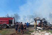 Kebakaran Kandang Ayam di Semboro Jember, Kerugian Mencapai 1,4 Miliar (Sumber foto: Istimewa)