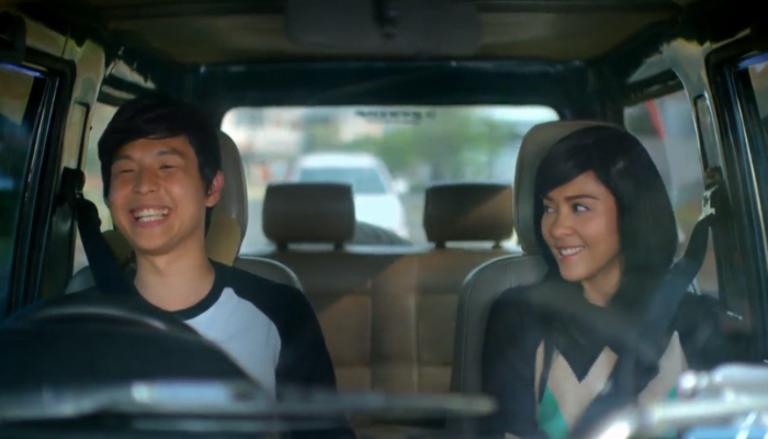 hasil tangkapan layar salah satu scene film Ngenest 2015
