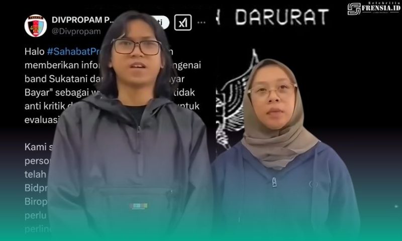 Gambar Diumumkan! 4 Personel Polisi Buntut Kasus Intimidasi Sukatani, Masih Direspon Buruk Warganet (Sumber: Frensia.id Grafis)